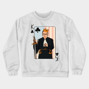 King Is RBG Crewneck Sweatshirt